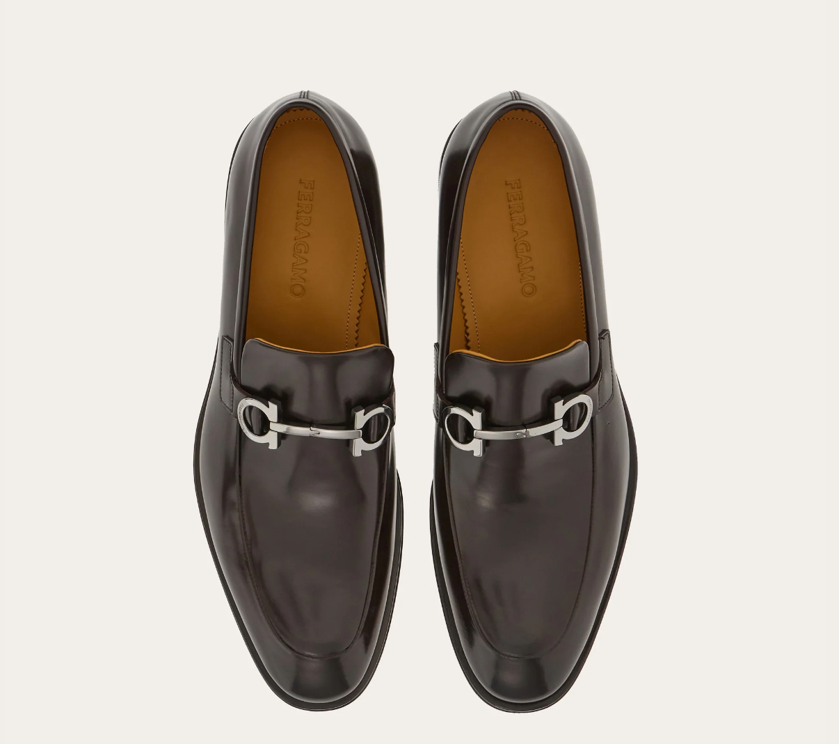 Giày Salvatore Ferragamo Moccasin ‘Brown’ 021666-763347 - Ảnh 5