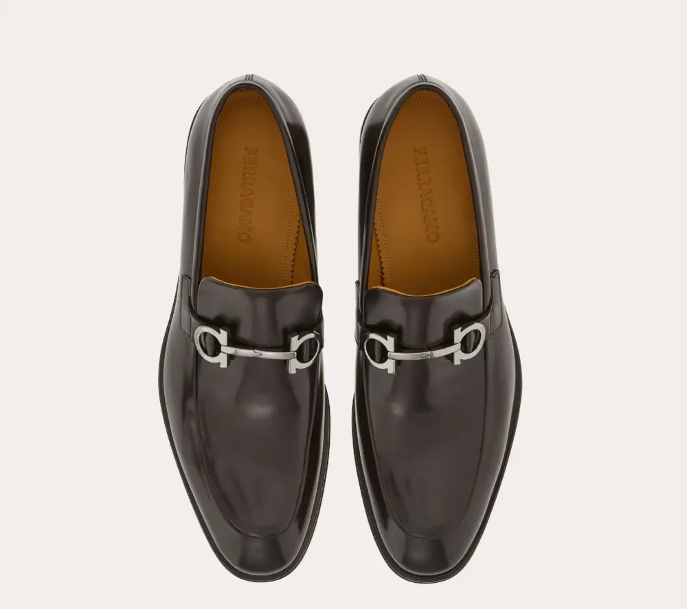 Giày Salvatore Ferragamo Moccasin ‘Brown’ 021666-763347 - Ảnh 5