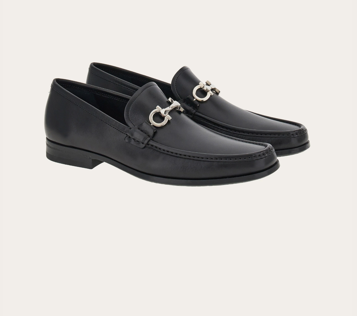 Alternative view of Giày Salvatore Ferragamo Moccasin ‘Black’ 02A881-686084