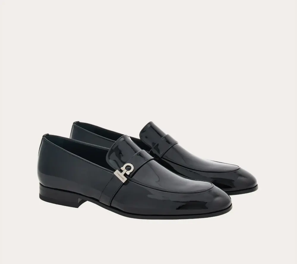 Giày Salvatore Ferragamo Moccasin ‘Black’ 022241-768488 - Ảnh 3