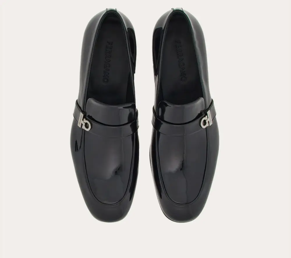 Giày Salvatore Ferragamo Moccasin ‘Black’ 022241-768488 - Ảnh 5