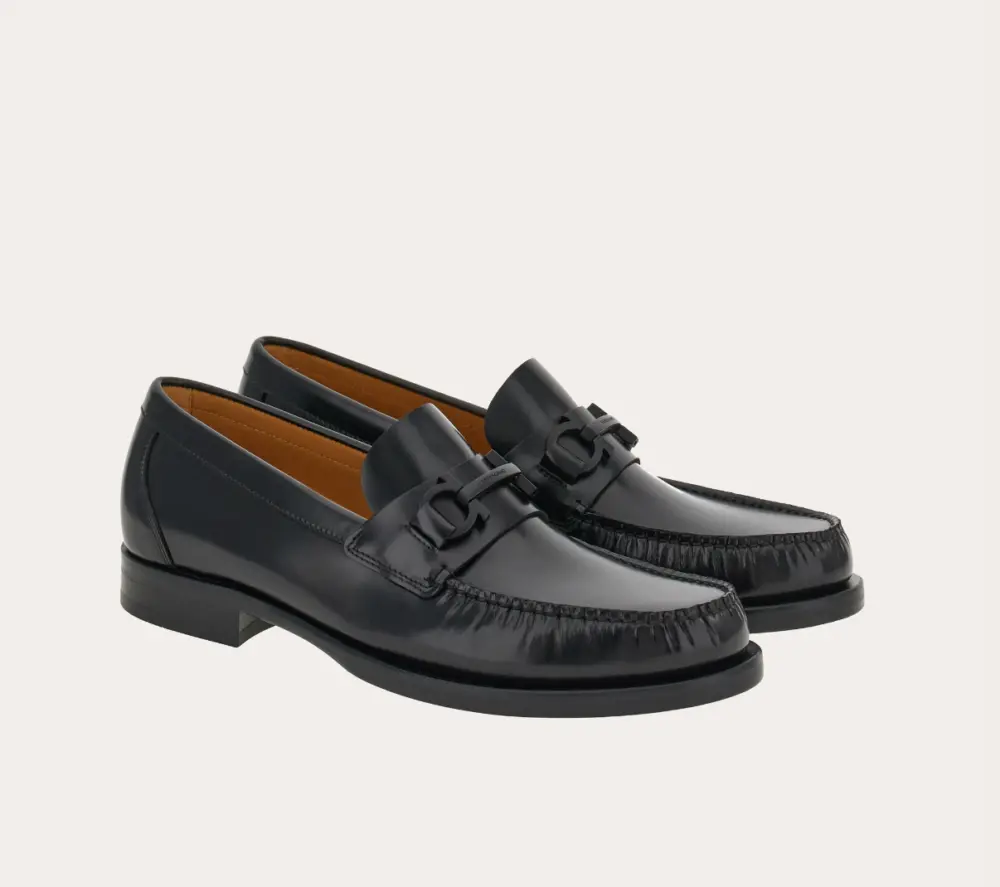 Giày Salvatore Ferragamo Driver ‘Black’ 021654-774315 - Ảnh 6