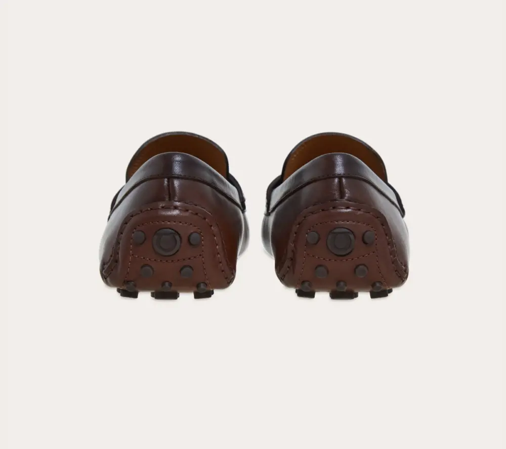 Giày Salvatore Ferragamo Driver ‘Cocoa’ 021654-762656 - Ảnh 5