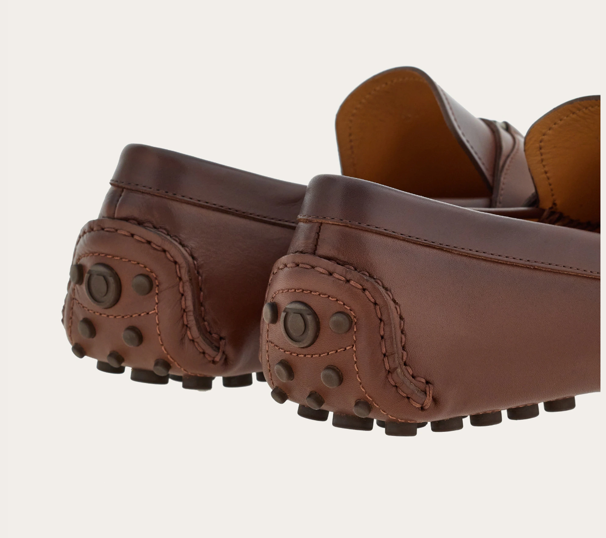 Giày Salvatore Ferragamo Driver ‘Cocoa’ 021654-762656 - Ảnh 3