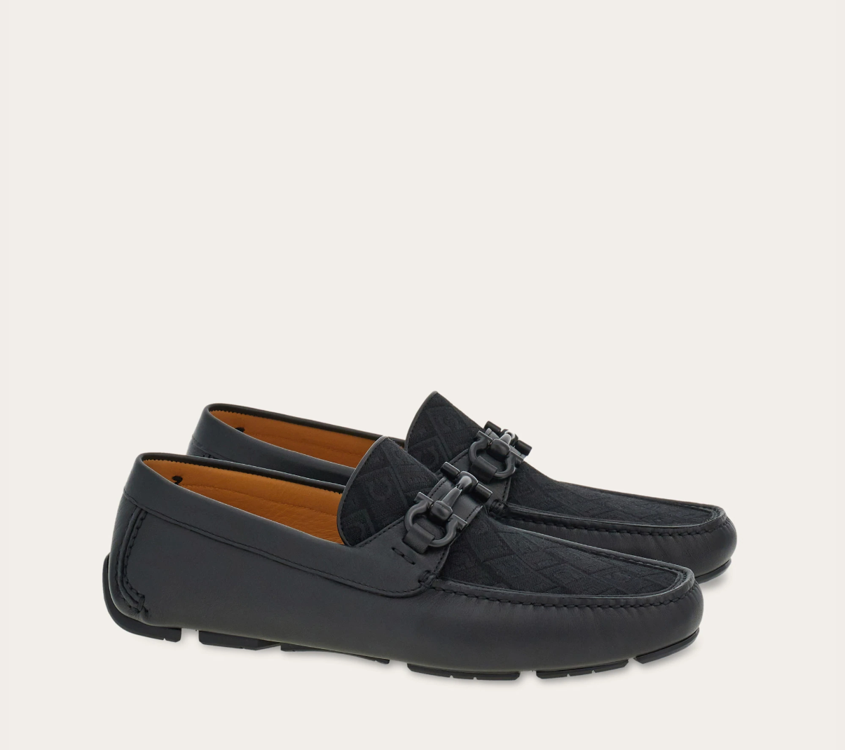 Alternative view of Giày Salvatore Ferragamo Driver ‘Black’ 029165-775576