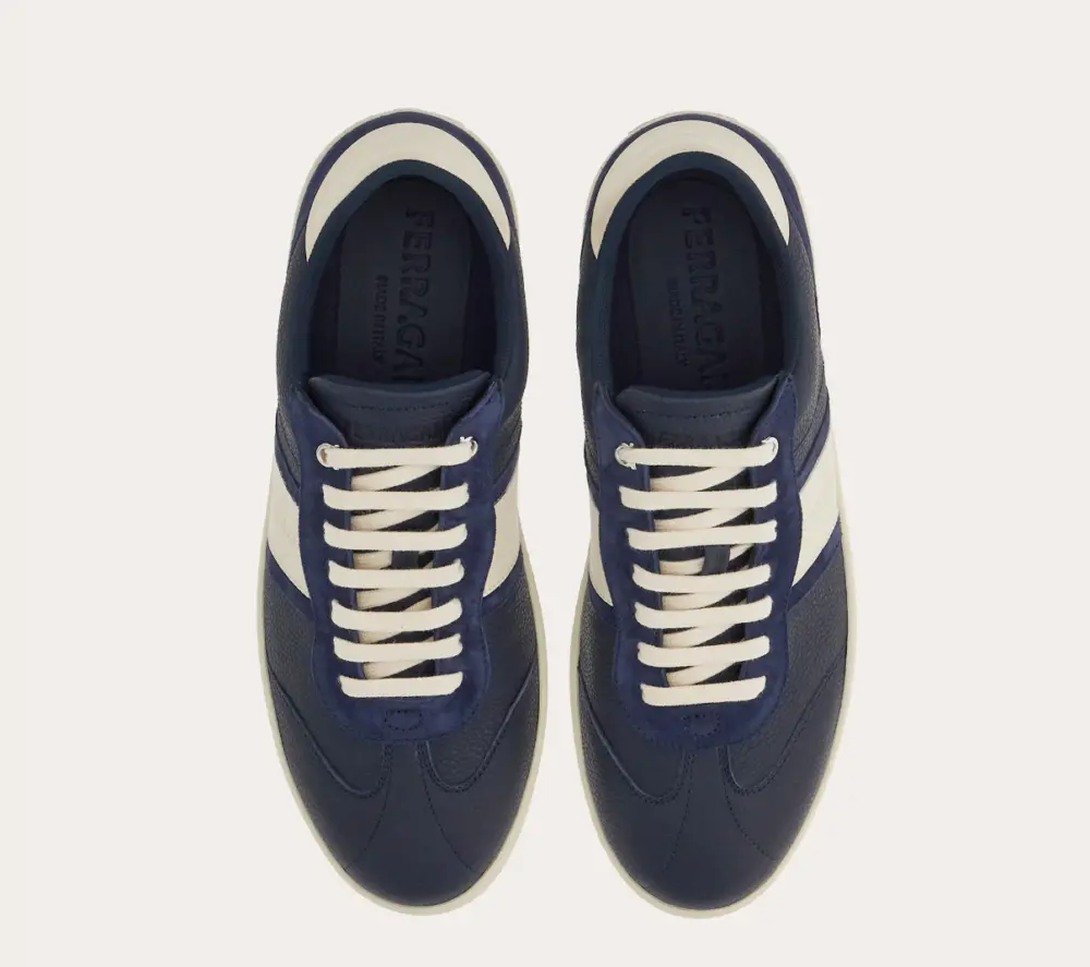 Giày Salvatore Ferragamo Low Top Sneaker ‘Blue’ 021572-763471 - Ảnh 5