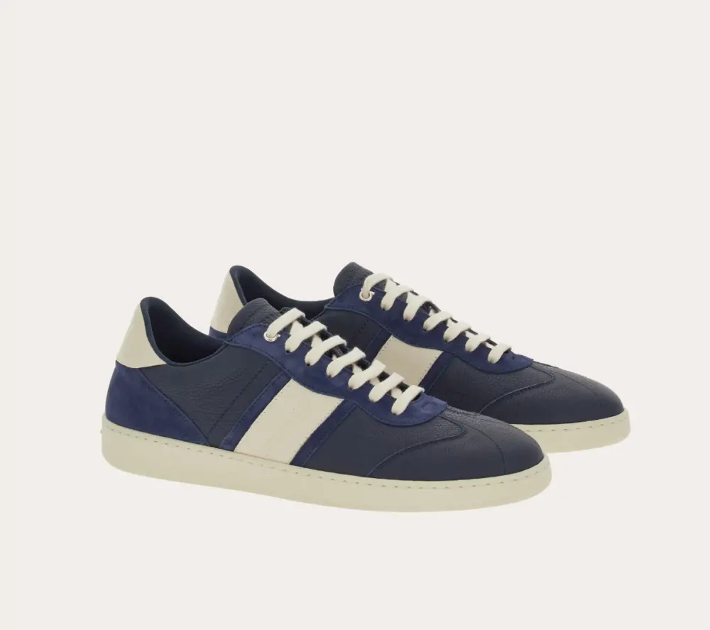 Giày Salvatore Ferragamo Low Top Sneaker ‘Blue’ 021572-763471 - Ảnh 3