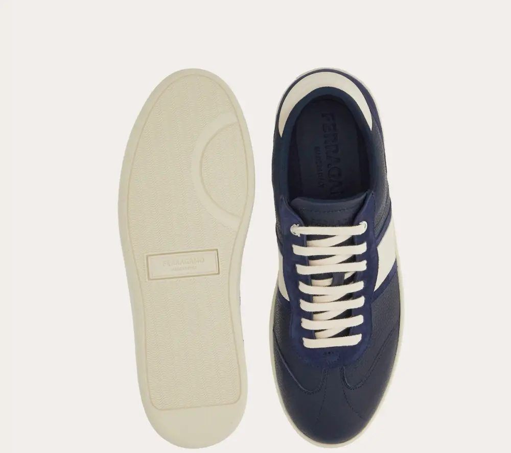 Alternative view of Giày Salvatore Ferragamo Low Top Sneaker ‘Blue’ 021572-763471