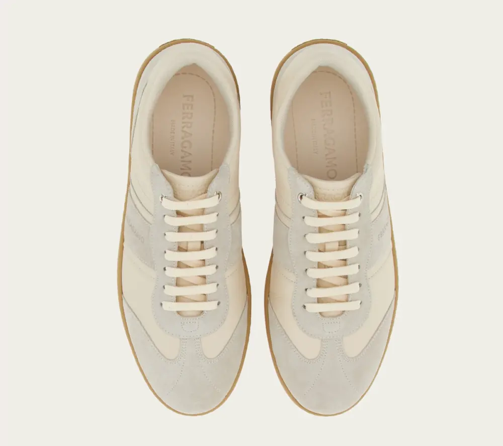 Alternative view of Giày Salvatore Ferragamo Low Top Sneaker ‘Mascarpone’ 021572-762260