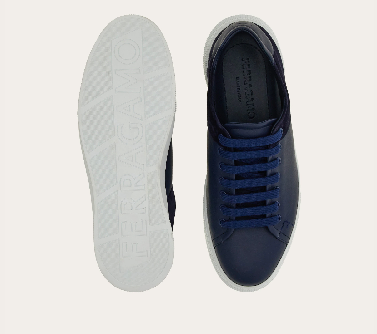 Alternative view of Giày Salvatore Ferragamo Low Cut Sneaker ‘Blue’ 026426-772094