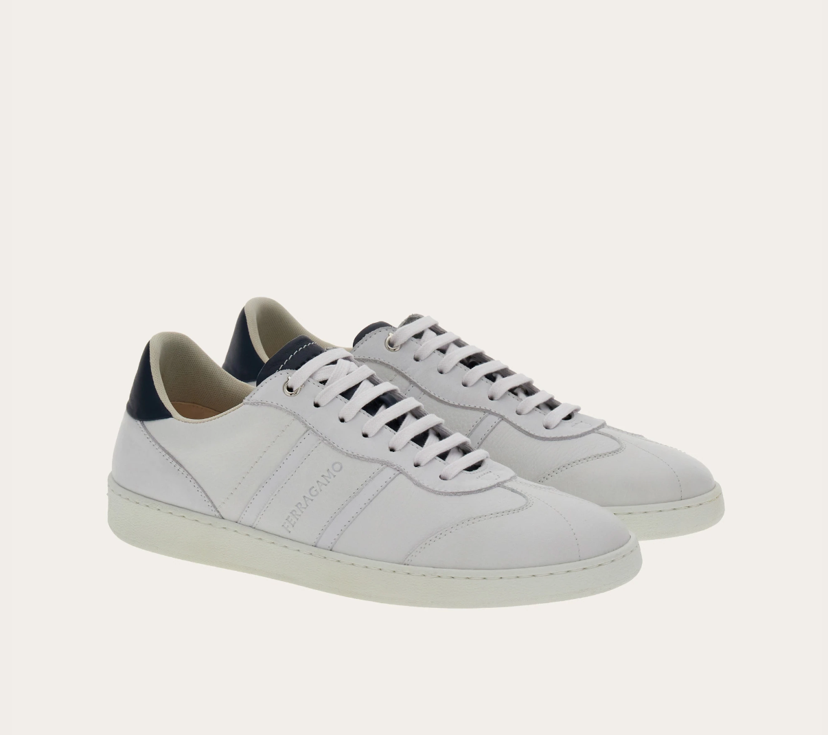 Giày Salvatore Ferragamo Low Top Sneaker ‘White’ 021572-763468 - Ảnh 3