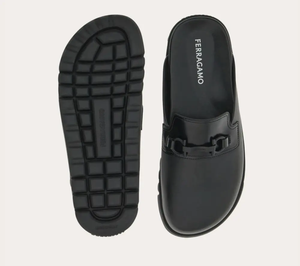Alternative view of Dép Salvatore Ferragamo Mule ‘Black’ 027317-774016