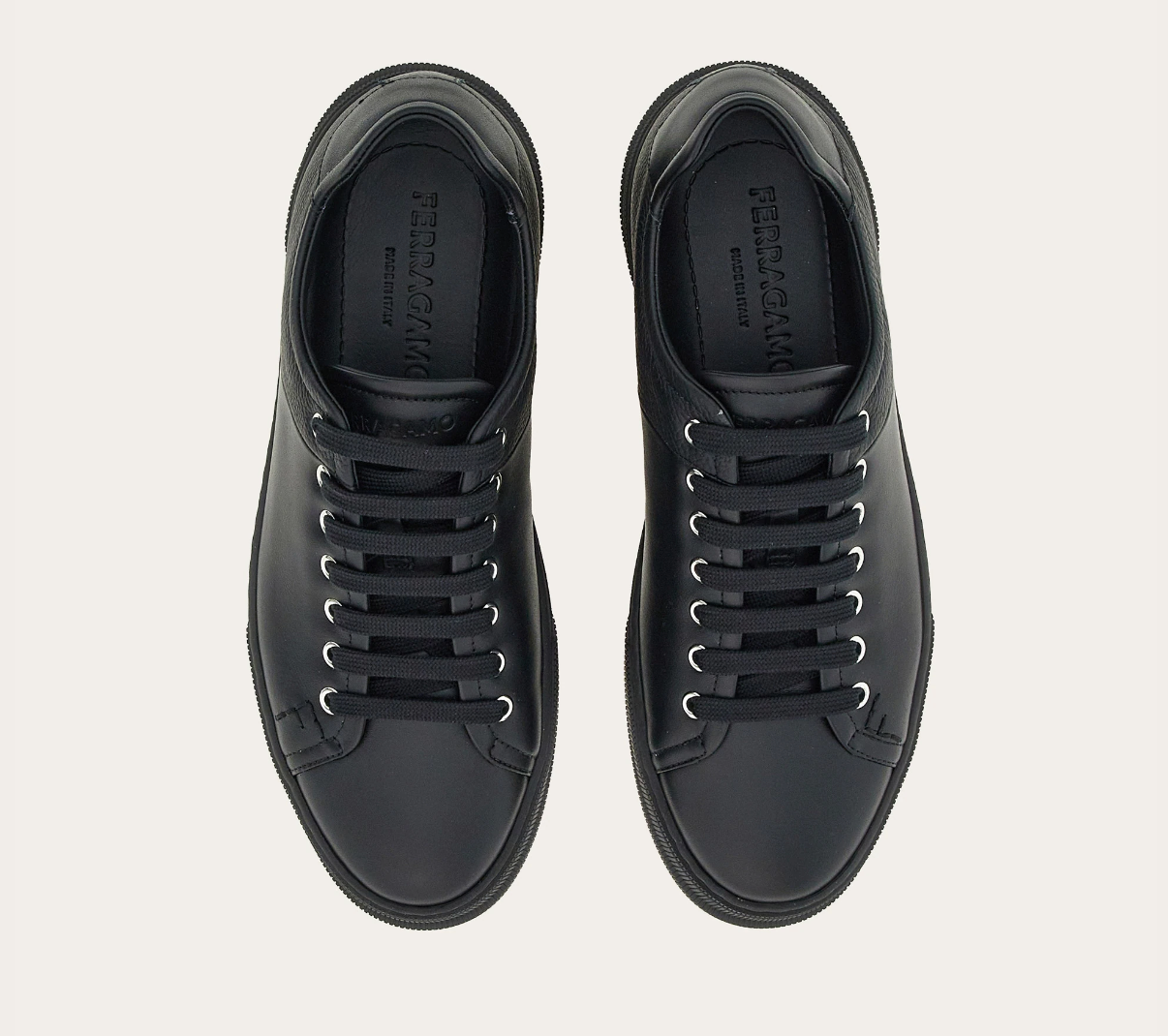 Giày Salvatore Ferragamo Low Cut Sneaker ‘Black’ 026363-772429 - Ảnh 5