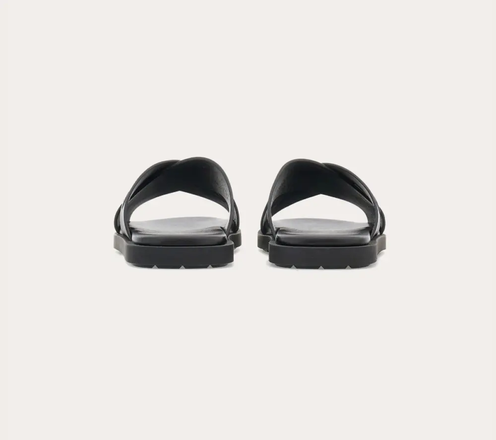 Dép Salvatore Ferragamo Sandal ‘Black’ 028618-774329 - Ảnh 4