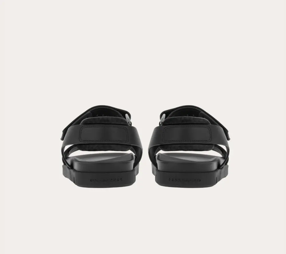 Dép Salvatore Ferragamo Sandal ‘Black’ 027195-772590 - Ảnh 4