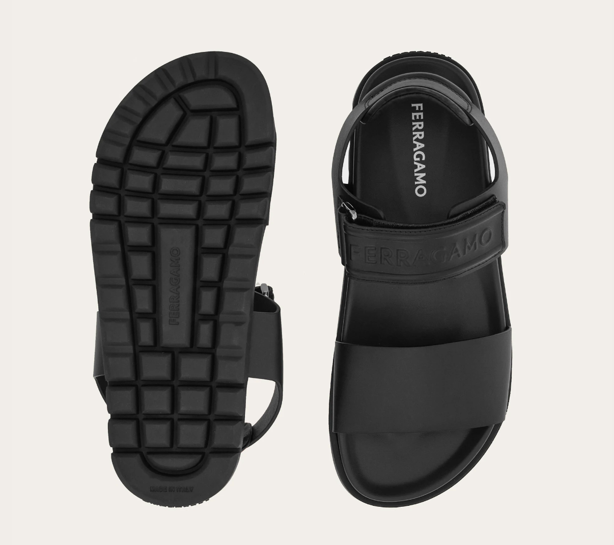 Alternative view of Dép Salvatore Ferragamo Sandal ‘Black’ 027195-772590