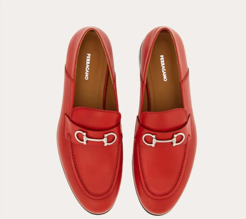 Giày Salvatore Ferragamo Mule Loafer ‘Flame Red’ 01E100-771516 - Ảnh 5