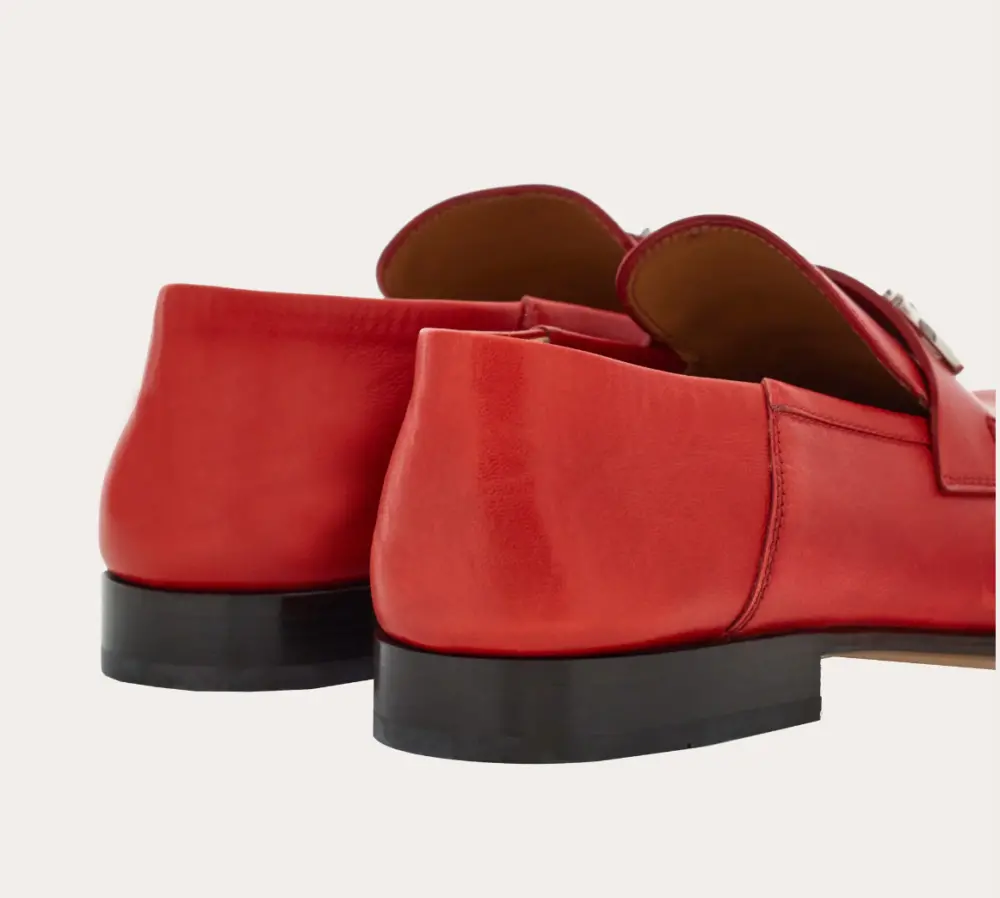 Giày Salvatore Ferragamo Mule Loafer ‘Flame Red’ 01E100-771516 - Ảnh 4