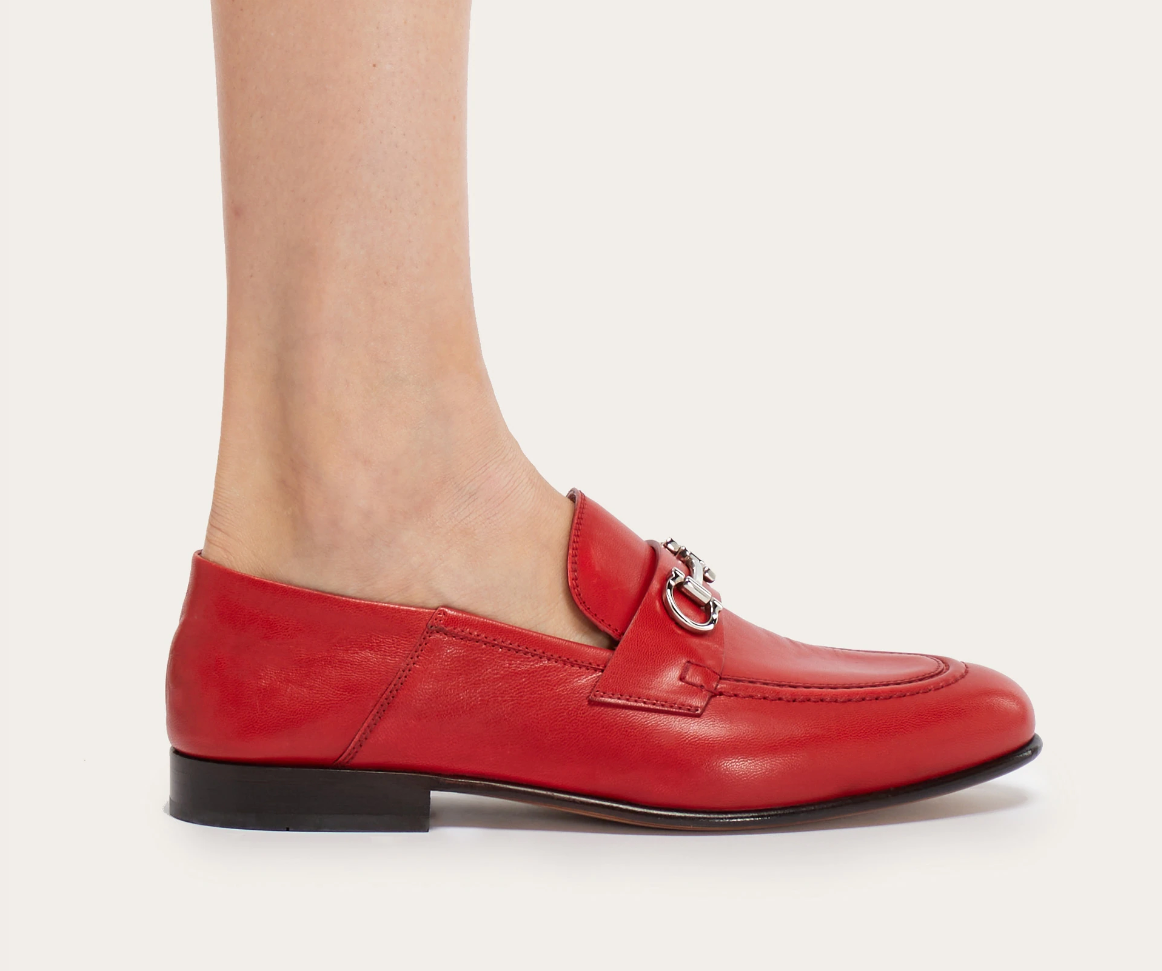 Alternative view of Giày Salvatore Ferragamo Mule Loafer ‘Flame Red’ 01E100-771516