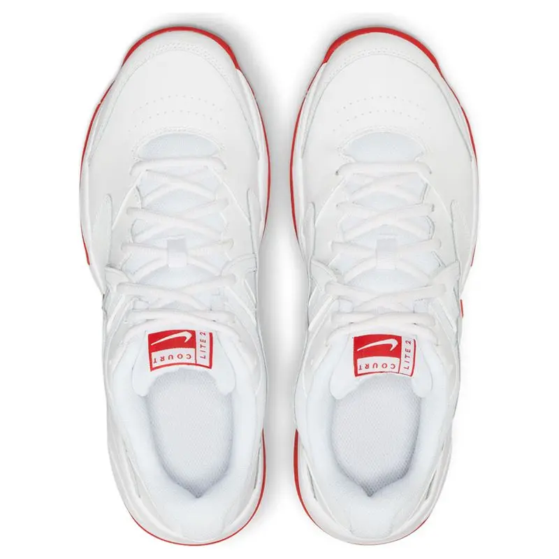 Giày Tennis Nike Court Lite ‘White University Red’ AR8836-177 - Ảnh 6