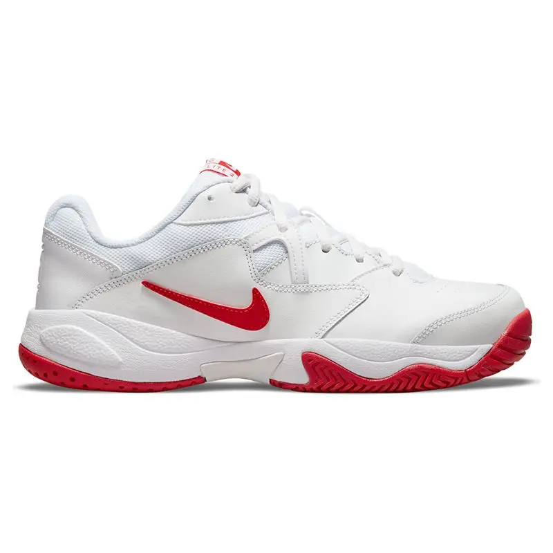 Giày Tennis Nike Court Lite ‘White University Red’ AR8836-177 - Ảnh 5