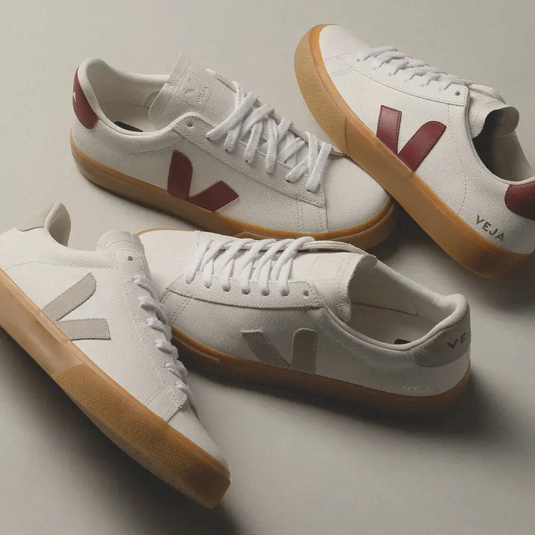 Alternative view of Giày Veja Campo Chrome Free ‘White Red’ CP0503154