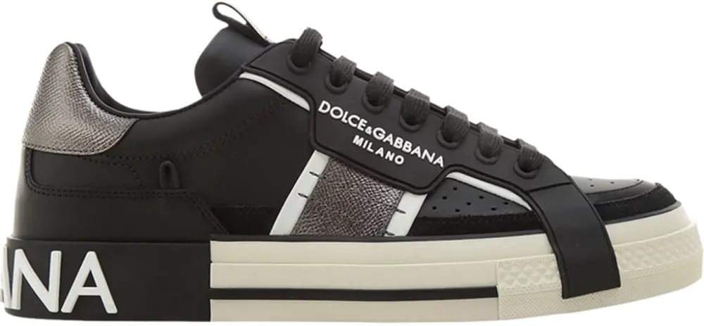 Giày Dolce & Gabbana Custom 2.Zero Low ‘Black’ CS1863-A0223-8B979