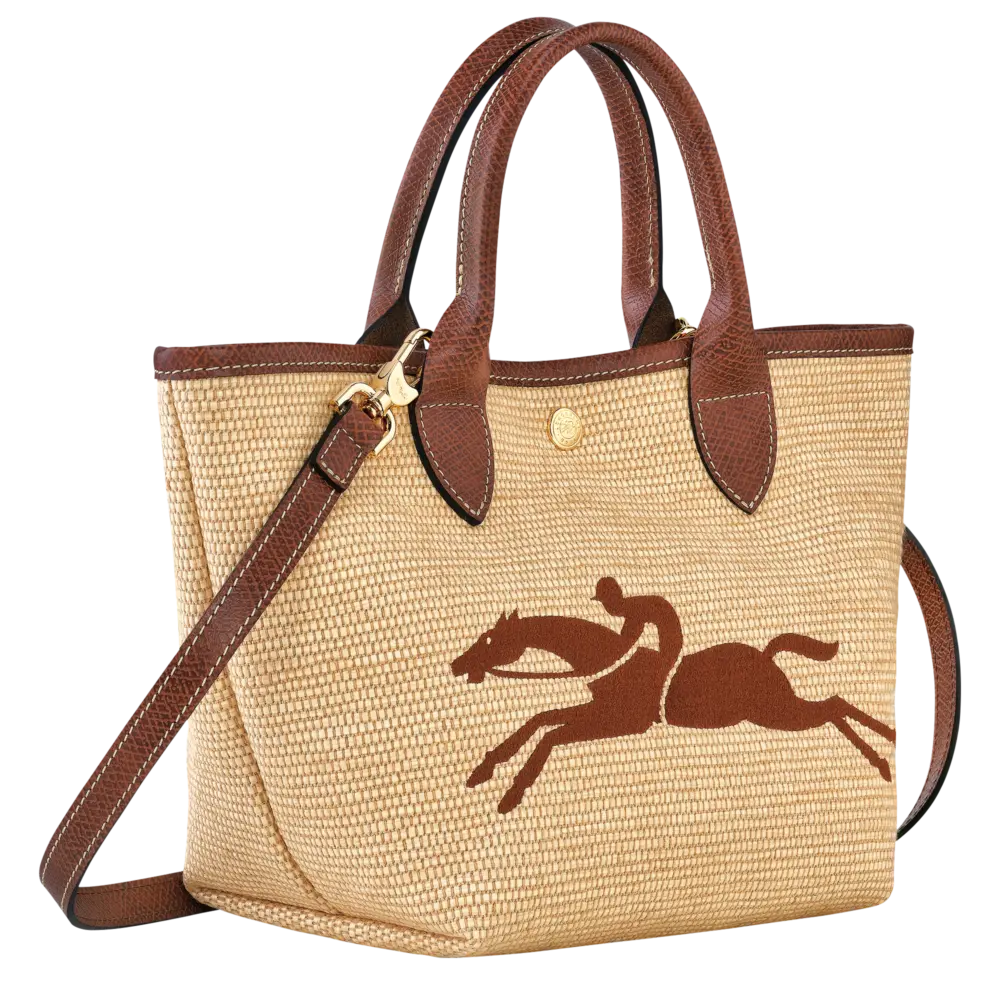 Túi Longchamp Le Panier Pliage S Basket Bag 'Brown' 10144HZB035 - Ảnh 3