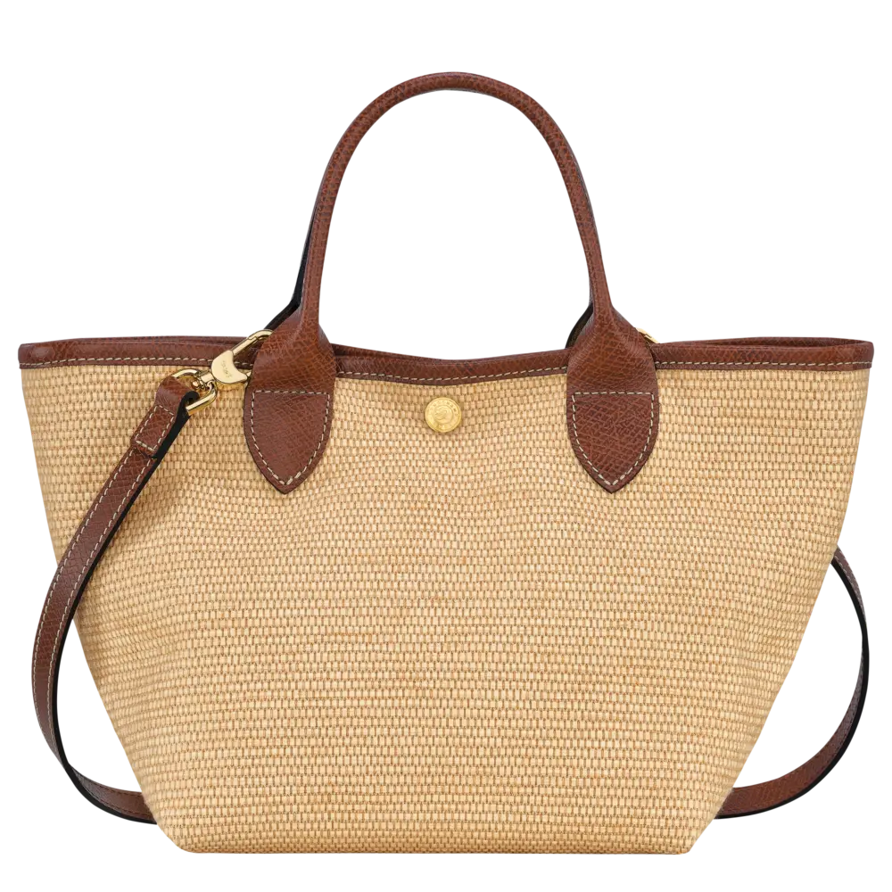 Túi Longchamp Le Panier Pliage S Basket Bag 'Brown' 10144HZB035 - Ảnh 4