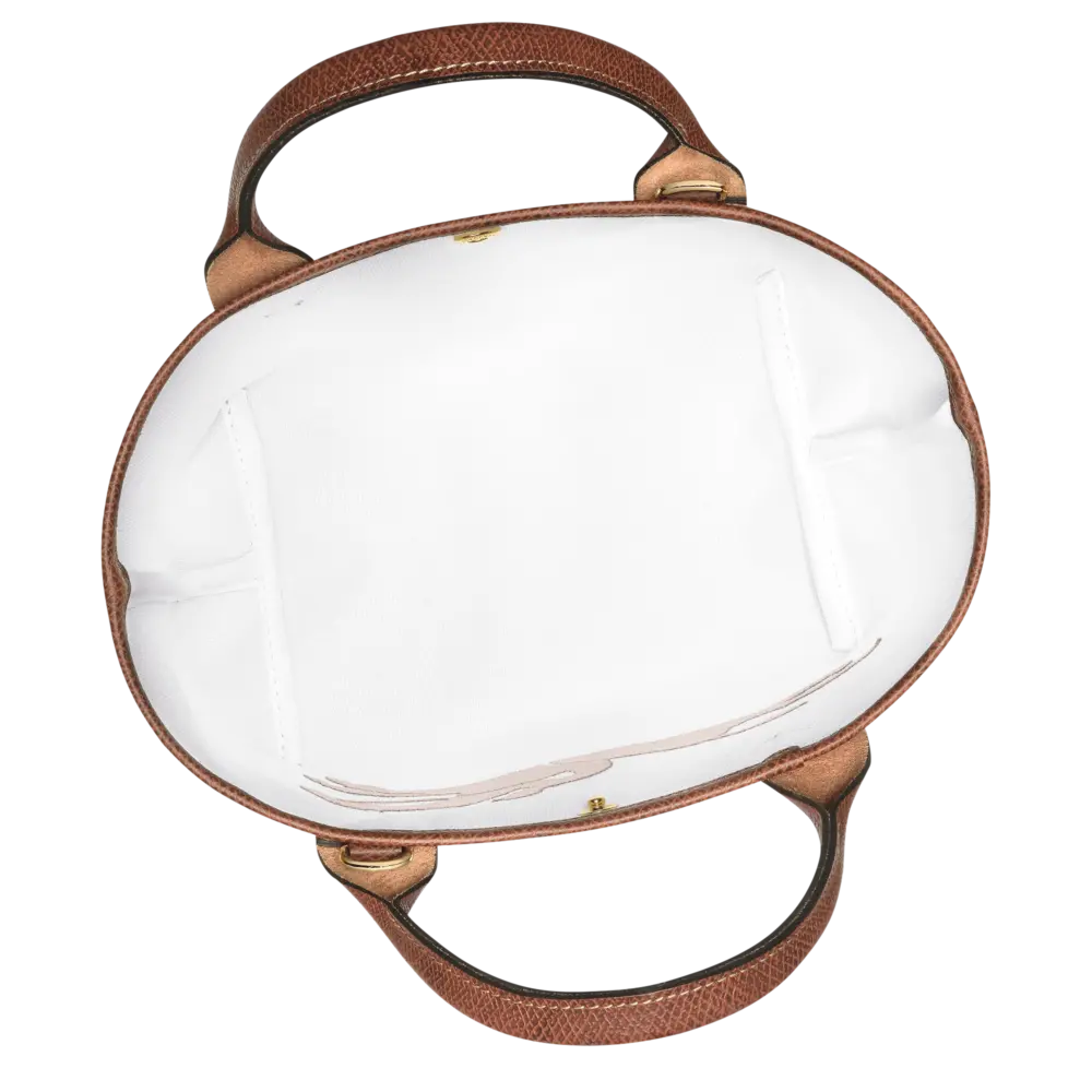 Túi Longchamp Le Panier Pliage S Basket Bag 'Brown' 10144HZB035 - Ảnh 5