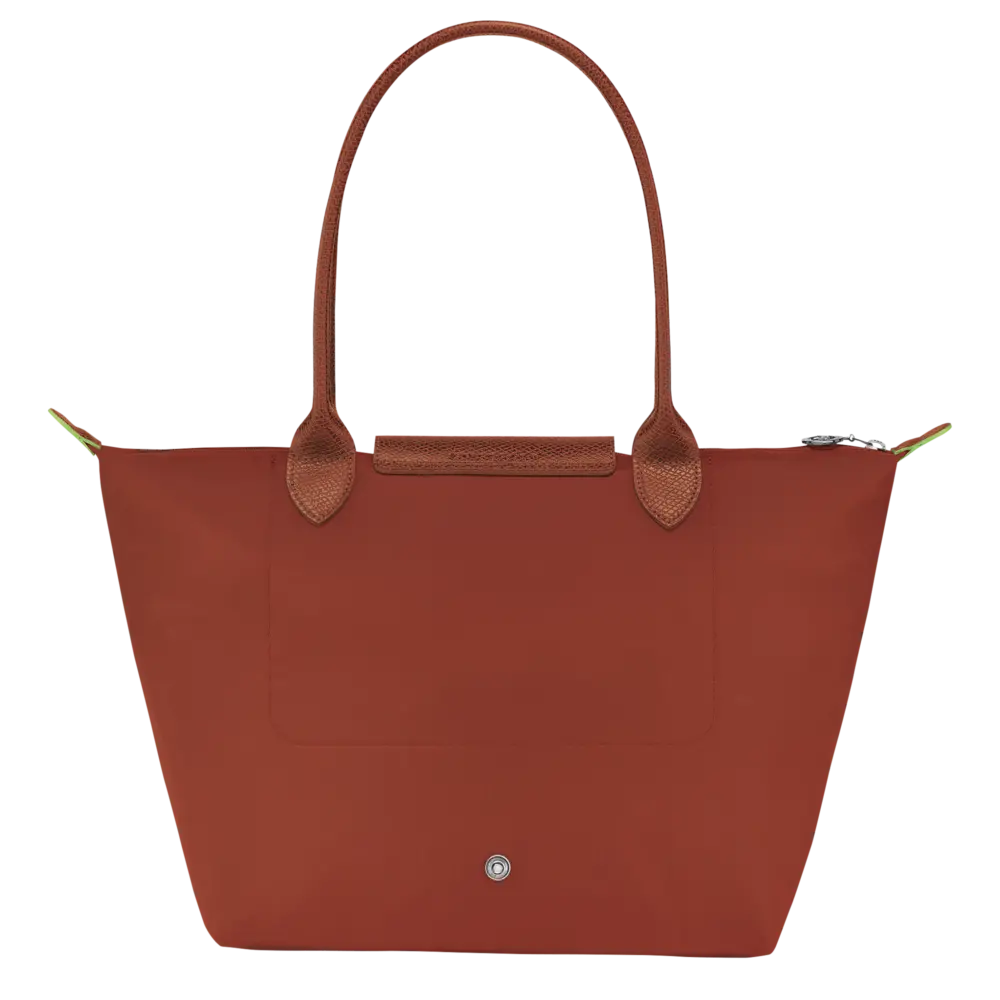 Túi Longchamp Le Pliage Green M Tote Bag 'Chestnut' L2605919404 - Ảnh 4
