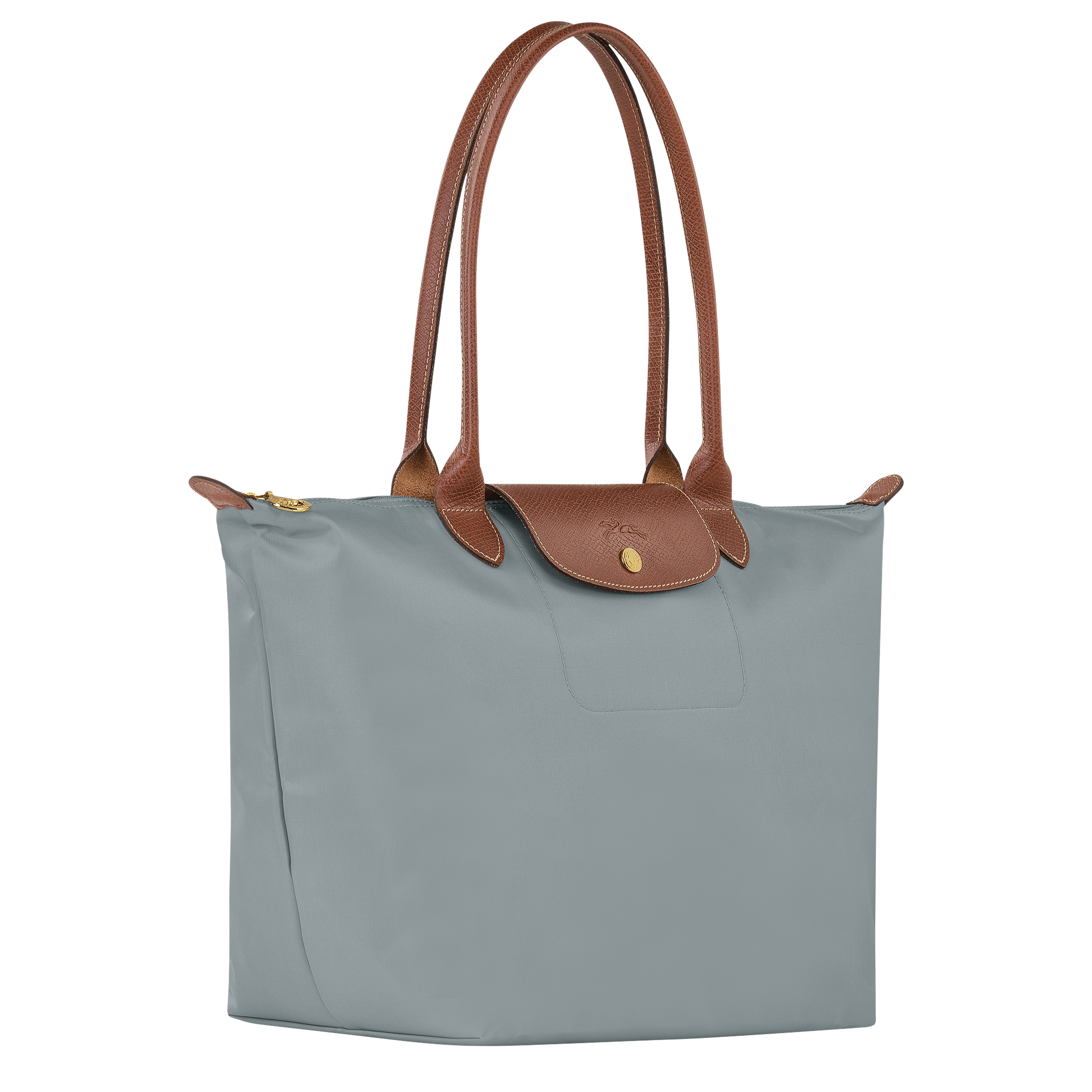 Túi Longchamp Le Pliage Original L Tote Bag 'Steel' L1899089P80 - Ảnh 3