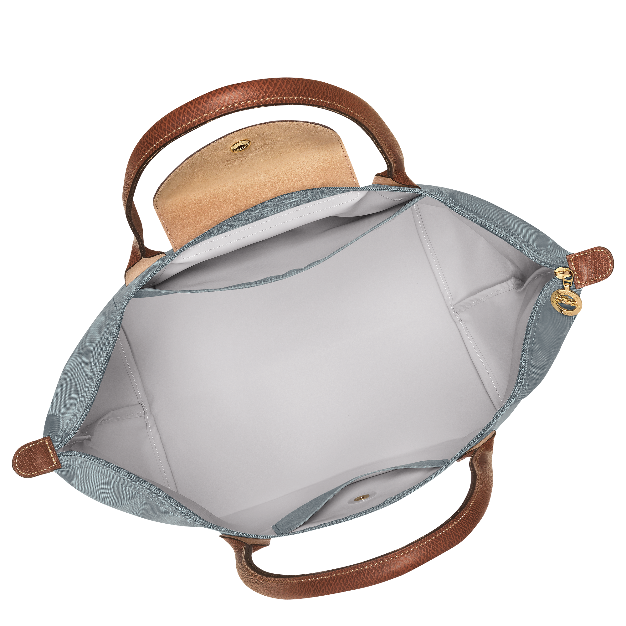 Túi Longchamp Le Pliage Original L Tote Bag 'Steel' L1899089P80 - Ảnh 5