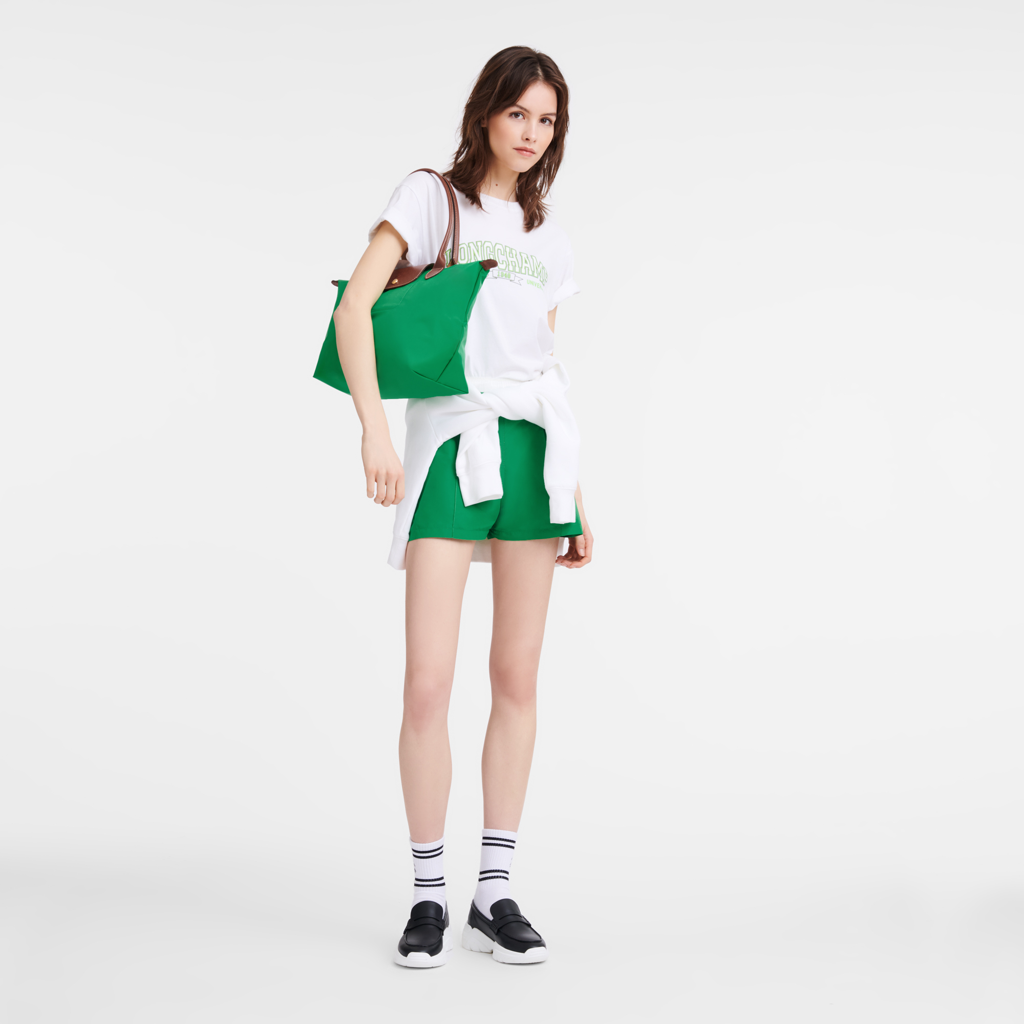 Alternative view of Túi Longchamp Le Pliage Original M Tote Bag 'Green' L2605089P88