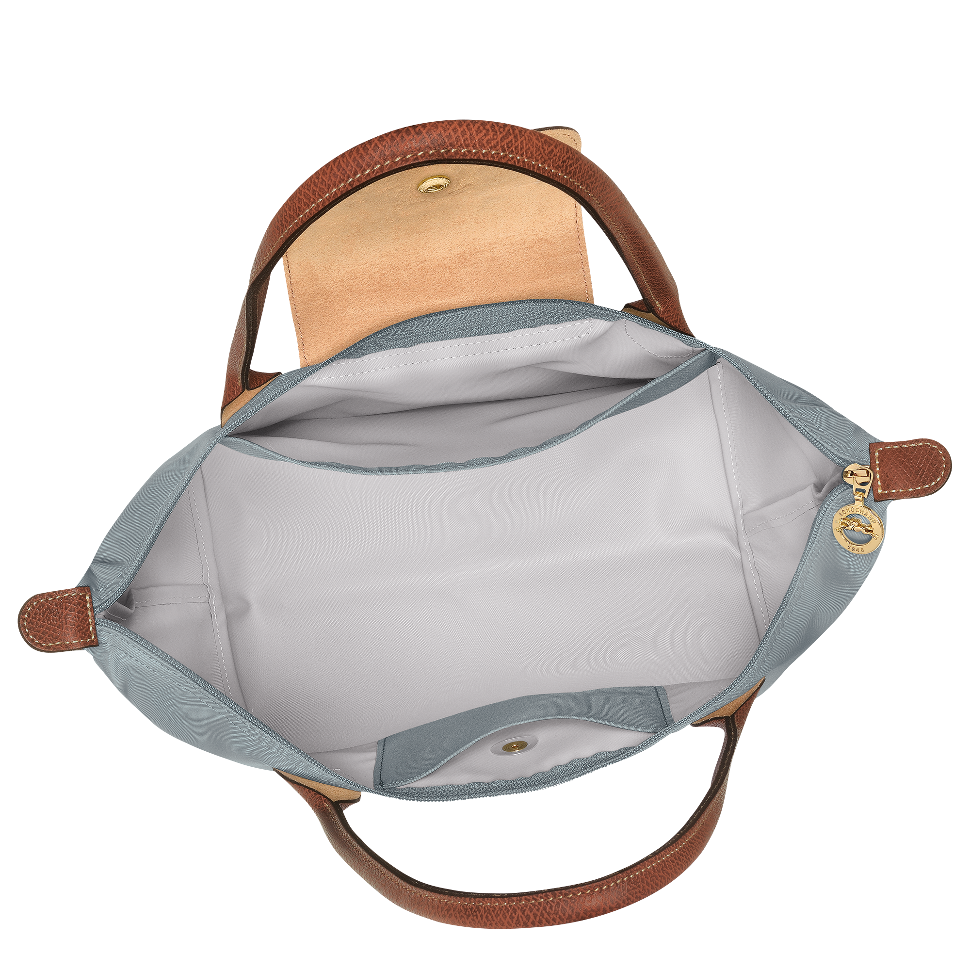 Túi Longchamp Le Pliage Original M Tote Bag 'Steel' L2605089P80 - Ảnh 5