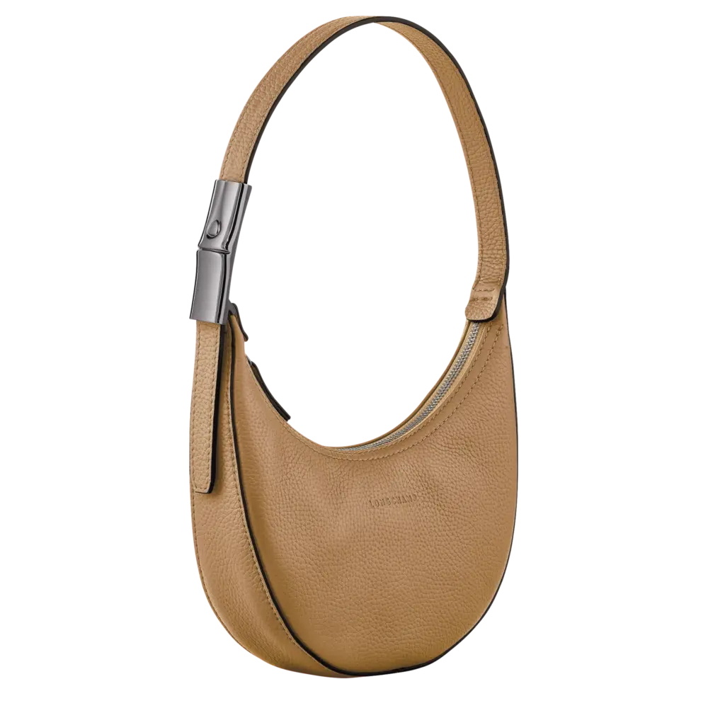 Túi Longchamp Le Roseau Essential S Hobo Bag 'Fawn' 10217968026 - Ảnh 3