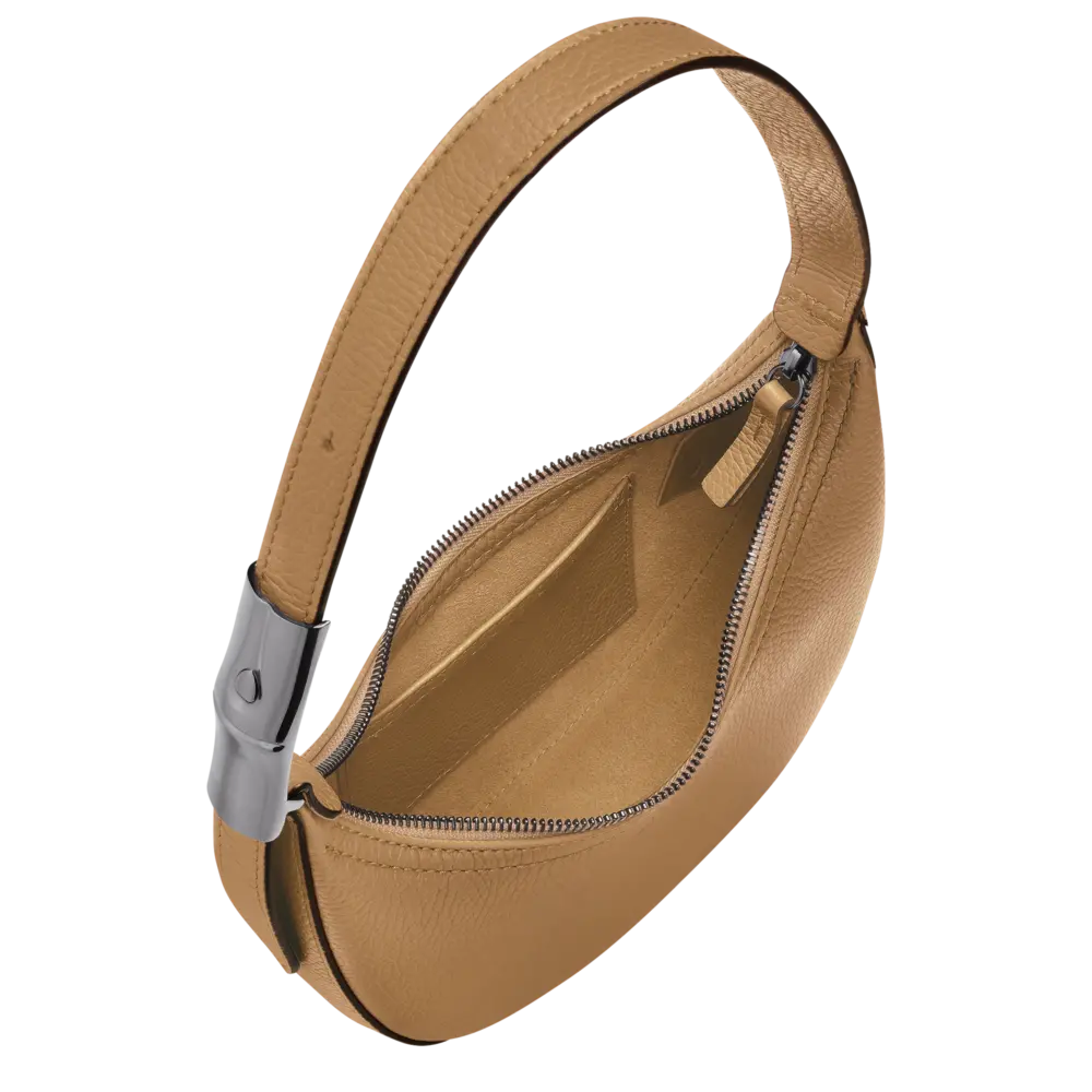Túi Longchamp Le Roseau Essential S Hobo Bag 'Fawn' 10217968026 - Ảnh 5