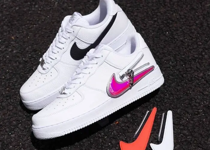 Giày Nike Air Force 1 ’07 Premium ‘Zip Swoosh’ CW6558-100 - Ảnh 6
