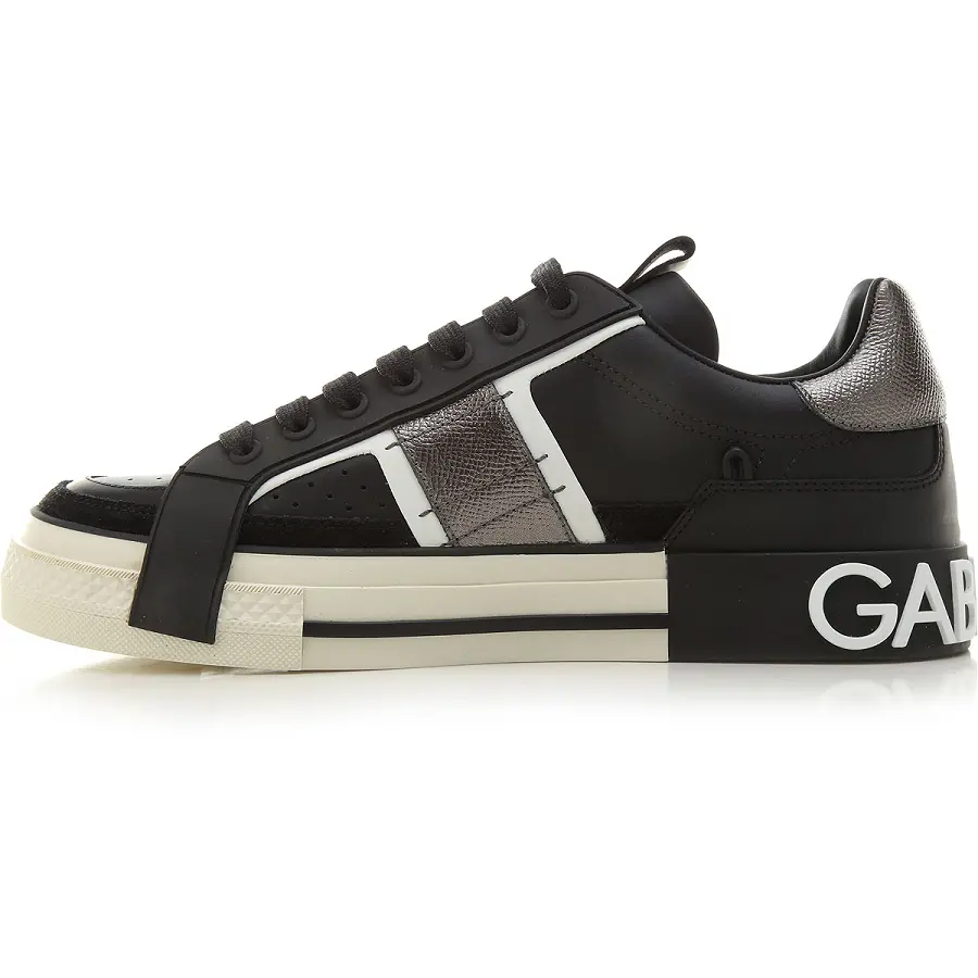 Giày Dolce & Gabbana Custom 2.Zero Low ‘Black’ CS1863-A0223-8B979 - Ảnh 4
