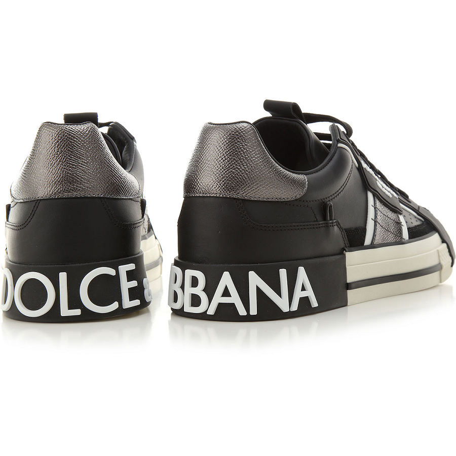 Giày Dolce & Gabbana Custom 2.Zero Low ‘Black’ CS1863-A0223-8B979 - Ảnh 5