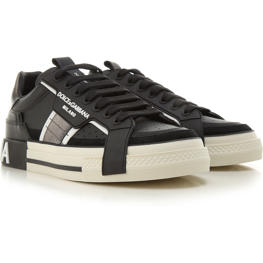 Giày Dolce & Gabbana Custom 2.Zero Low ‘Black’ CS1863-A0223-8B979 - Ảnh 2