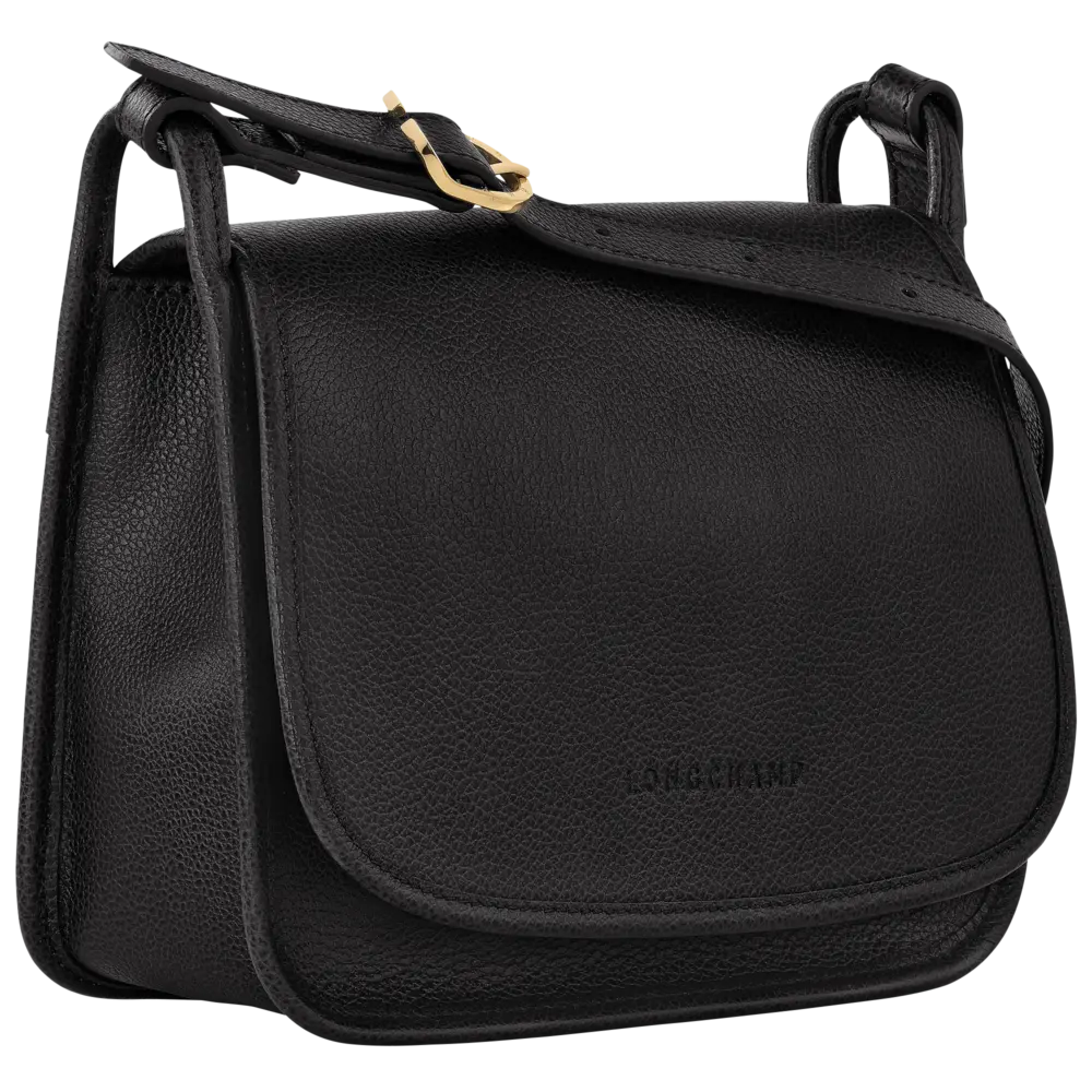 Túi Longchamp Le Foulonné M Crossbody Bag 'Black' 10135021001 - Ảnh 3