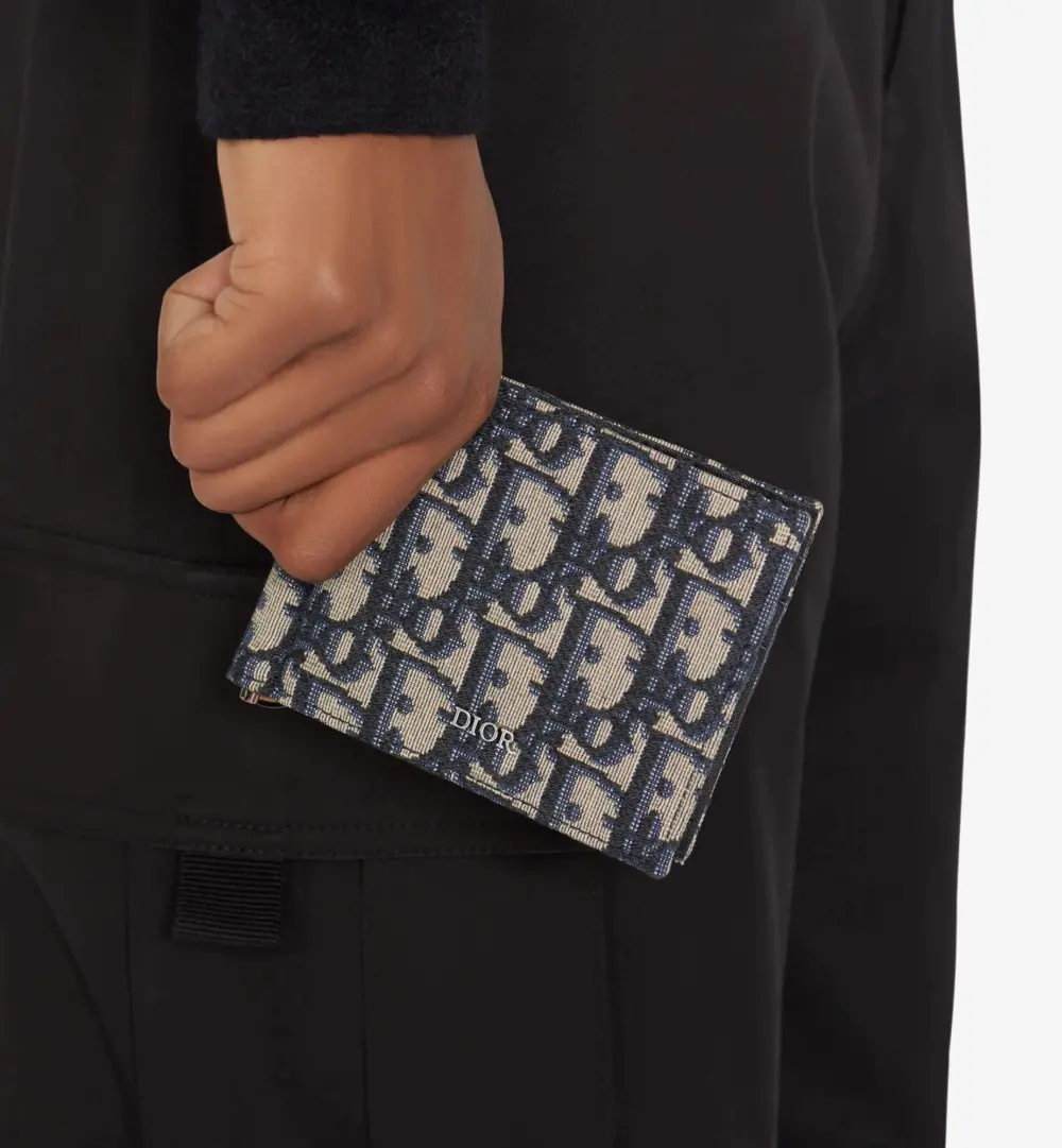 Alternative view of Ví Dior Wallet With Money Clip 'Beige Black' 2ESBH069YSE-H05E