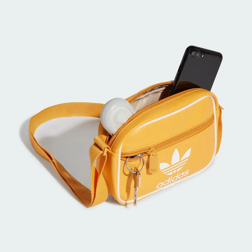 Túi Adidas Airliner Mini Classic Adicolor ‘Yellow’ IX7485 - Ảnh 3