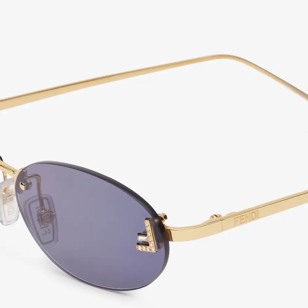 Kính Fendi First Crystal Coloured 'Blue' FOL043V1TF094D - Ảnh 3
