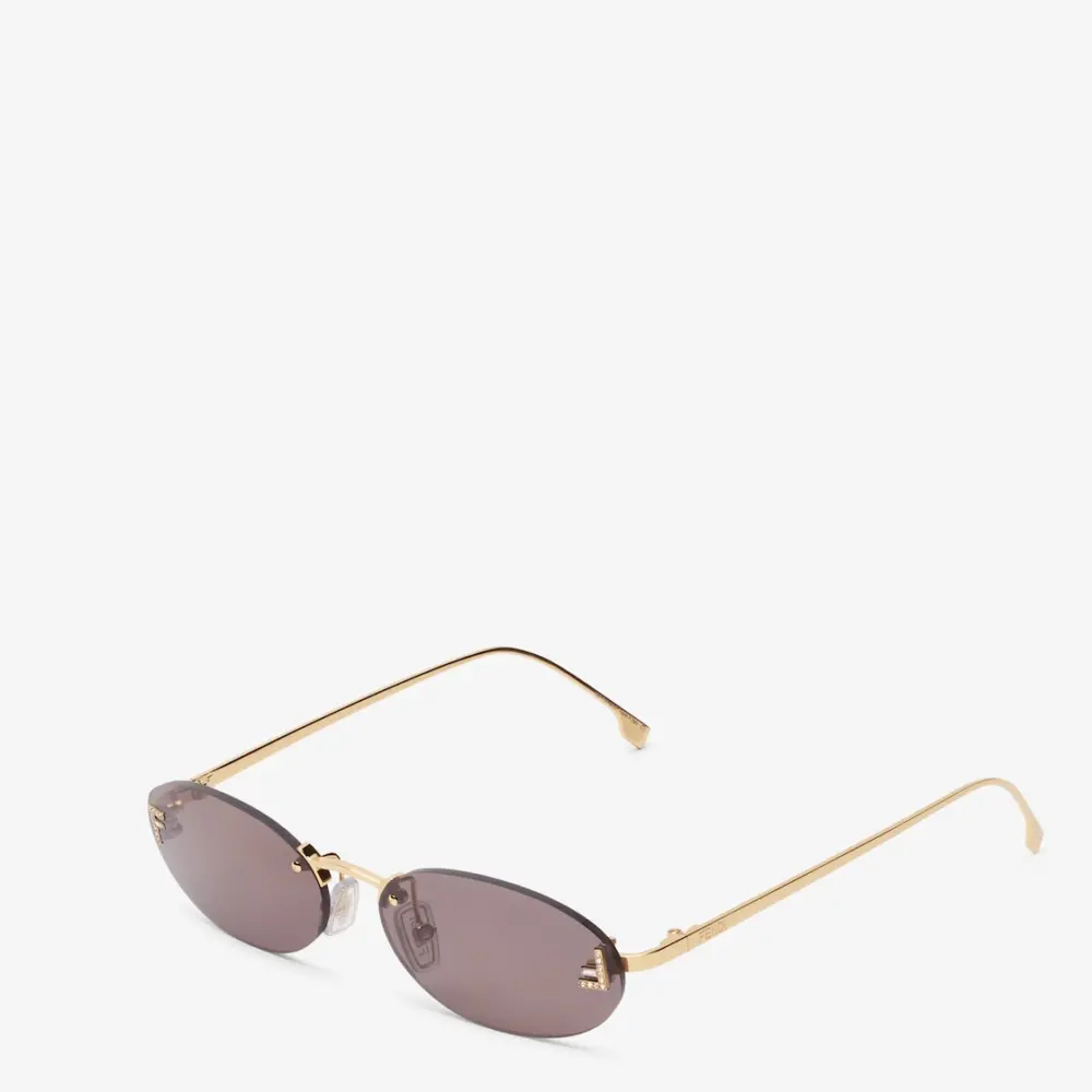 Alternative view of Kính Fendi First Crystal Coloured 'Grey' FOL043V1TF0RTU