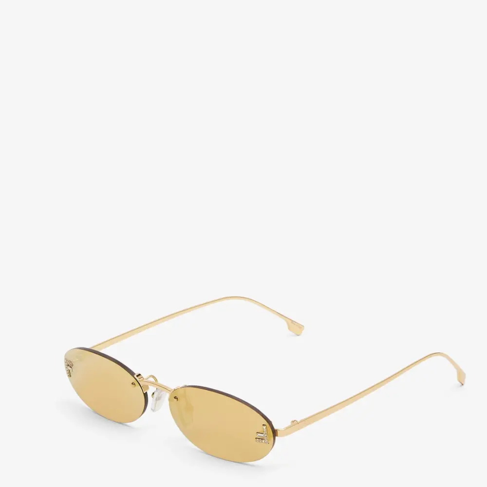 Alternative view of Kính Fendi First Crystal Coloured 'Gold' FOL043V1TF1PFQ