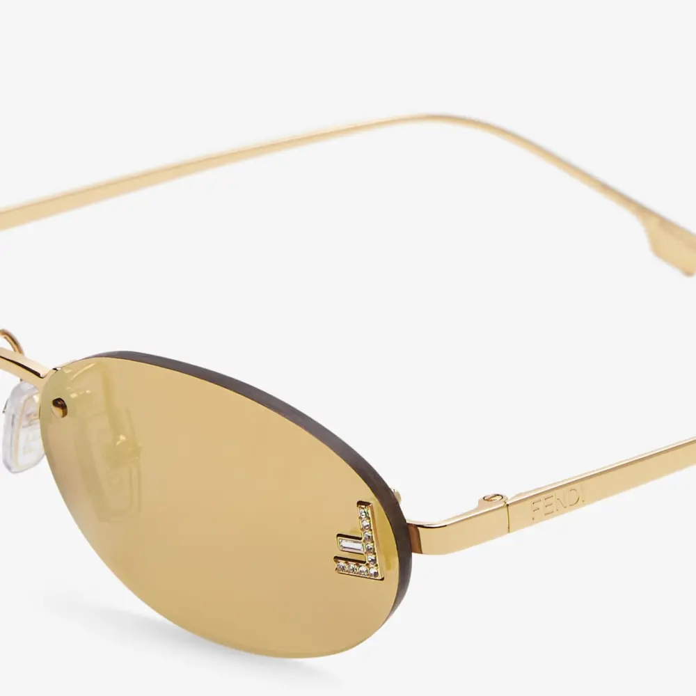 Kính Fendi First Crystal Coloured 'Gold' FOL043V1TF1PFQ - Ảnh 3