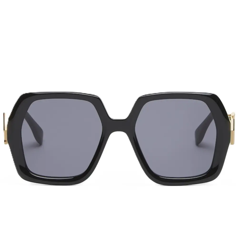 Kính Fendi FF Diamonds Acetate Sunglasses 'Black' FOL091V1PF1PW9