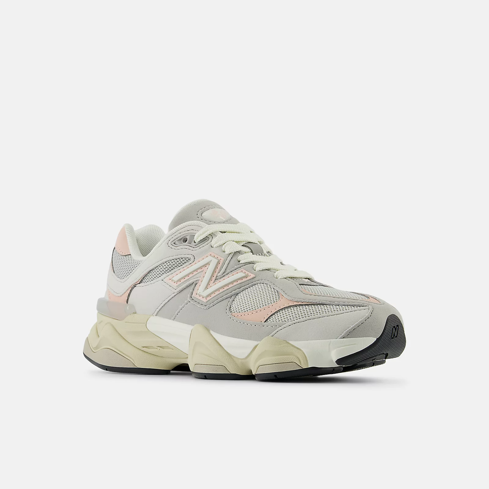 Alternative view of Giày New Balance 9060 GS ‘Grey Pink’ GC9060EL